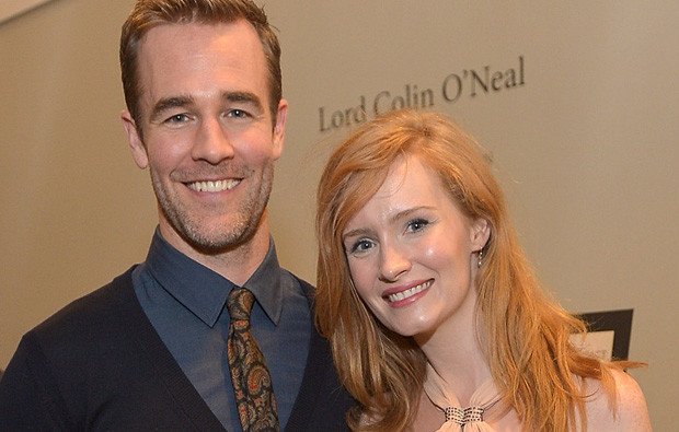 James Van Der Beek com a mulher, Kimberly.jpg