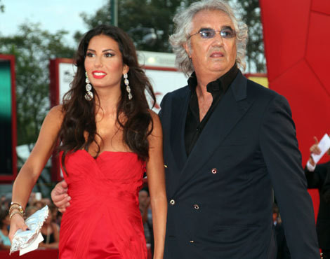 Elisabetta Gregoraci e Flavio Briatore