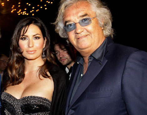 Elisabetta Gregoraci e Flavio Briatore