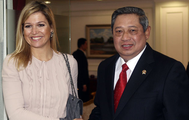 Máxima da Holanda e Susilo Bambang Yudhoyono.jpg