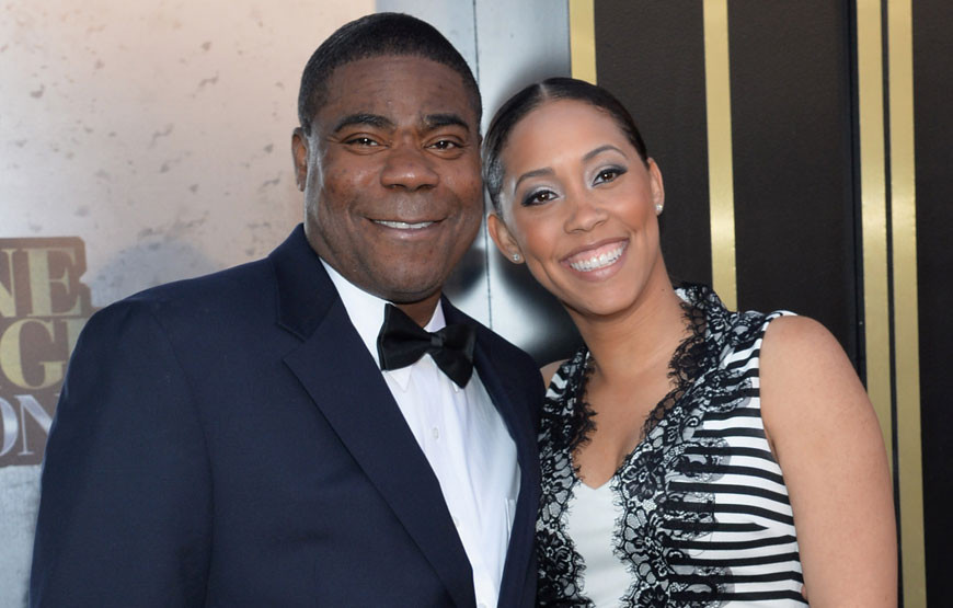 Tracy Morgan e Megan Wollower.jpg