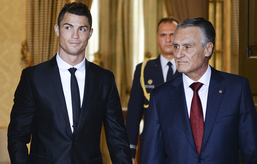 Cristiano Ronaldo e Aníbal Cavaco Silva.jpg