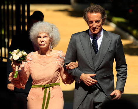 Duquesa de Alba e Alfonso Díez 