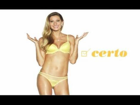 Gisele Bündchen na campanha Hope Ensina
