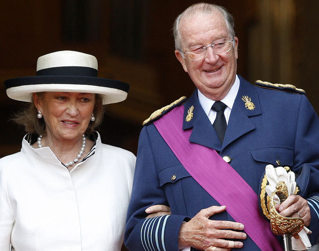 Paola e Alberto da Bélgica