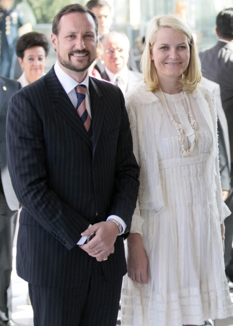 Haakon e Mette-Marit da Noruega 