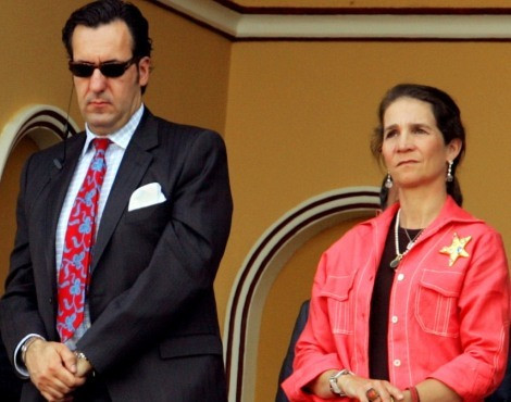 Jaime de Marichalar e a infanta Elena de Espanha