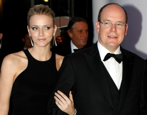 Charlene Wittstock e o príncipe Alberto do Mónaco