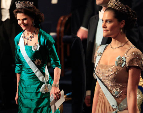 Sílvia e Victoria da Suécia