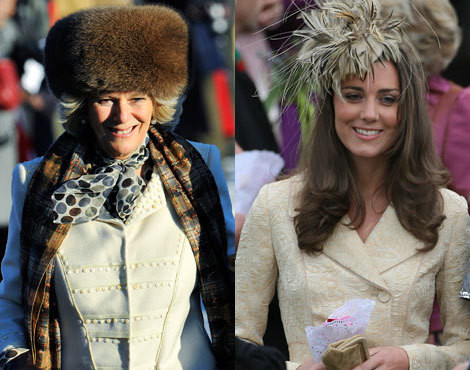 Camilla Parker-Bowles e Kate Middleton