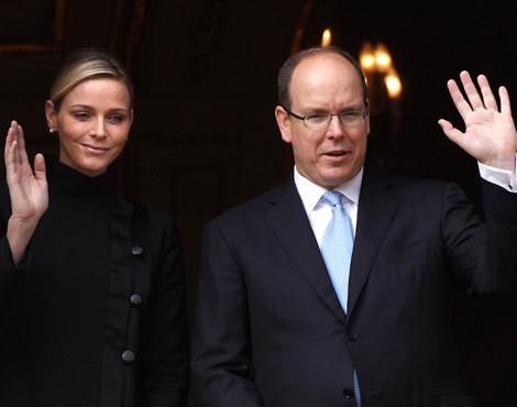 Charlene Wittstock e Alberto do Mónaco