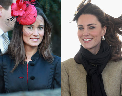 Pippa e Kate Middleton