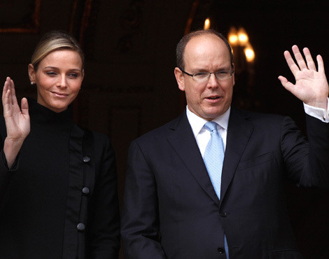 Charlene Wittstock e Alberto do Mónaco