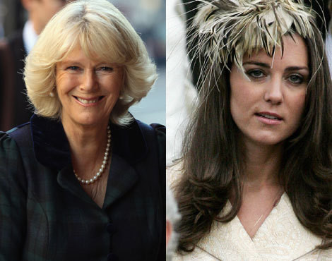 Camilla Parker-Bowles e Kate Middleton 