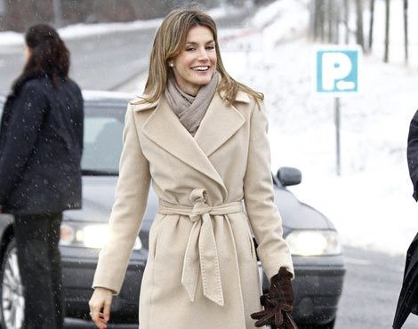 A princesa Letizia