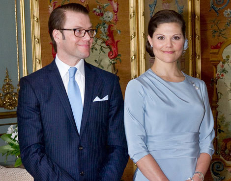 Daniel Westling e Victória da Suécia