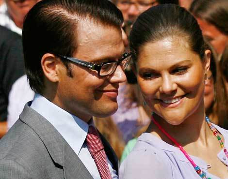 Daniel Westling e Victoria da Suécia