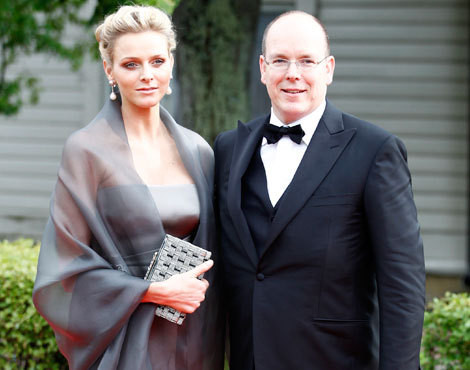 Charlene Wittstock e Alberto do Mónaco