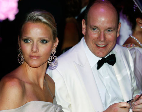 Charlene Wittstock e Alberto do Mónaco