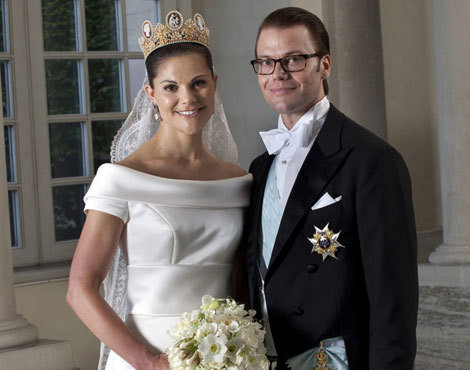 Victoria da Suécia e Daniel Westling