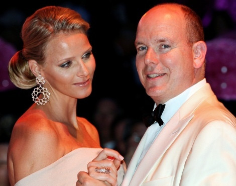 Alberto do Mónaco e Charlene Wittstock
