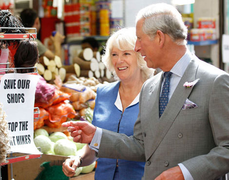 Príncipe Carlos e Camilla Parker-Bowles