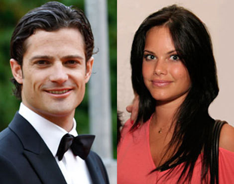Carl Philip da Suécia e Sofía Hellqvist 