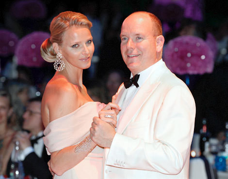 Charlene Wittstock e Alberto do Mónaco