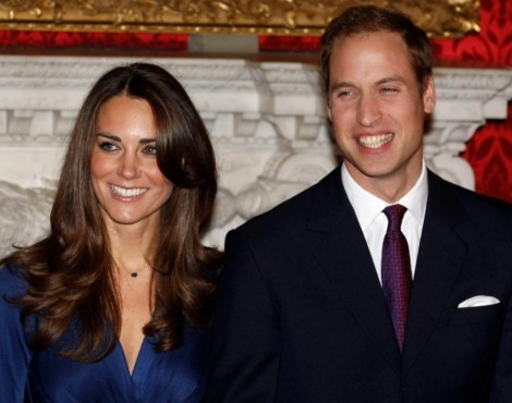 Kate Middleton e o príncipe William