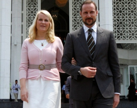 Mette-Marit e Haakon da Noruega