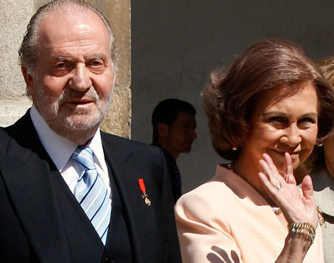 Reis Juan Carlos e Sofía de Espanha
