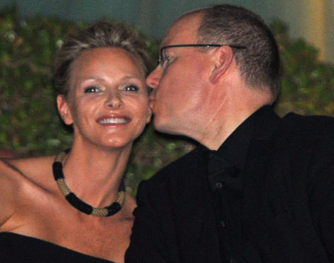 Charlene Wittstock e Alberto do Mónaco