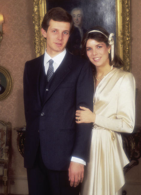 O casamento de Carolina com Philippe Junot só durou dois anos