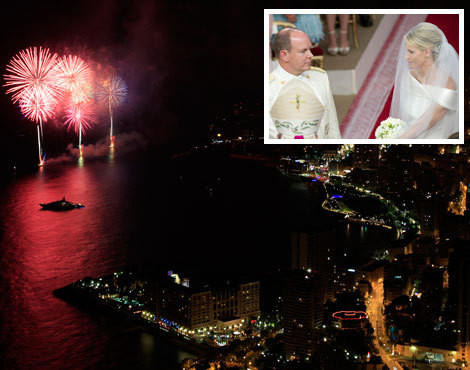 Fogo-de-artifício no Mónaco