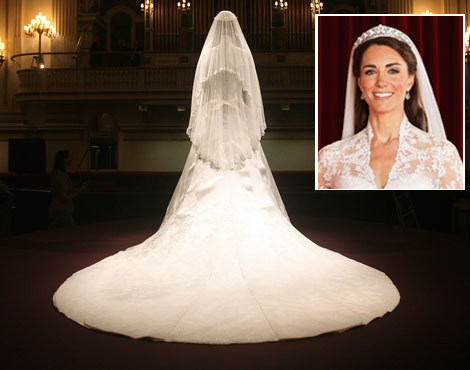 O vestido de noiva de Catherine Middleton