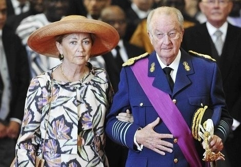 Paola e Alberto da Bélgica