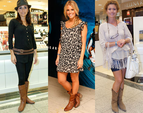 Os ‘looks’ da semana: Botas e botins