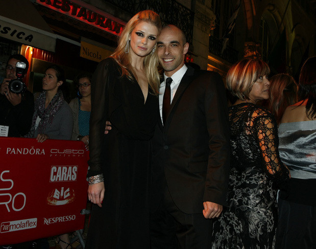 Flor e Yohann Peres na XIV Gala dos Globos de Ouro