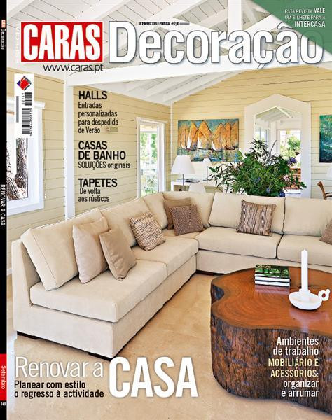 A capa da edição 149 da Caras Decoração