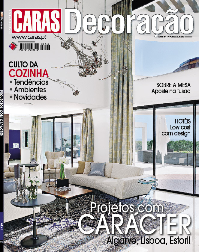 Não perca a CARAS Decoração de abril, repleta de projetos com carácter!