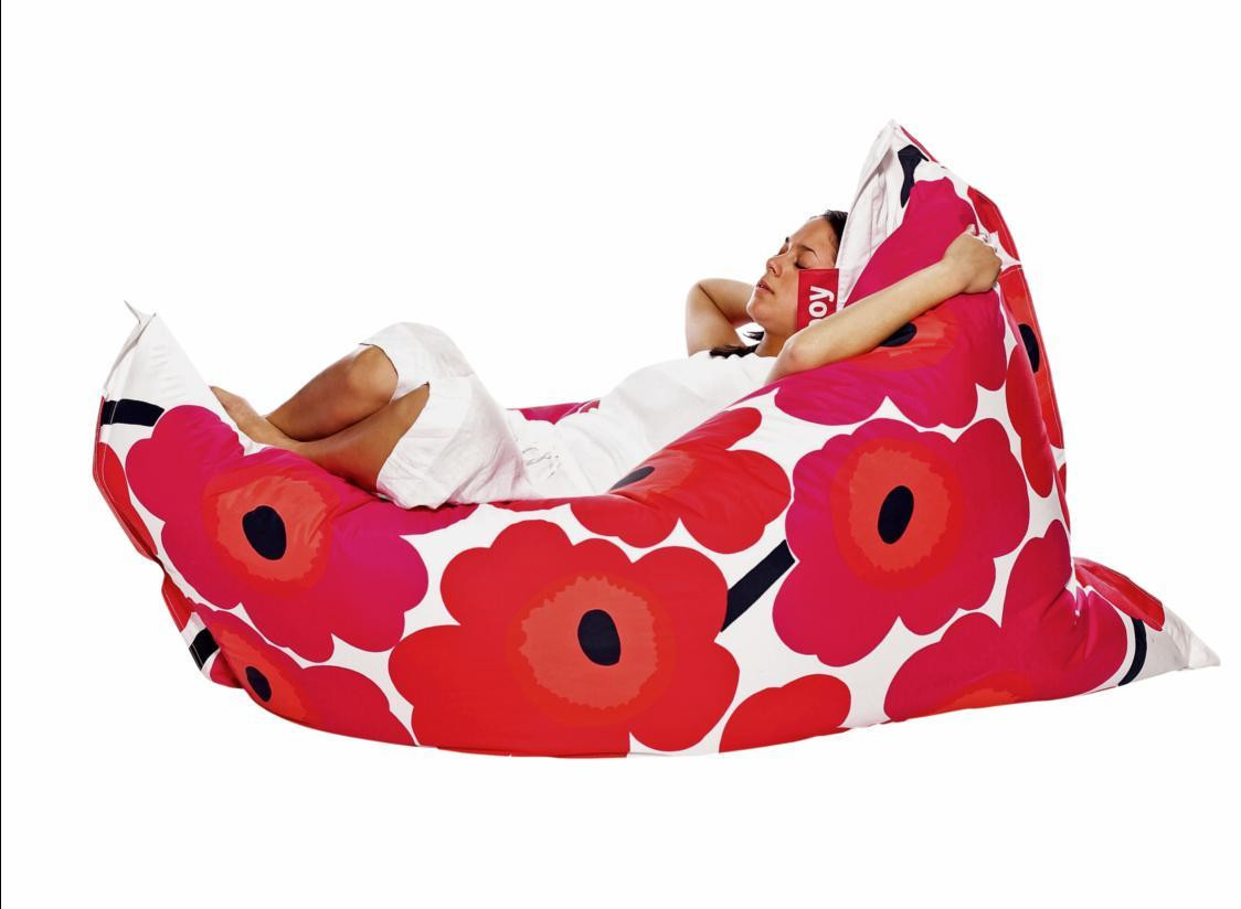 Florido, pouf Marimekko, da Fatboy, com 140x180cm, disponível na Nord.