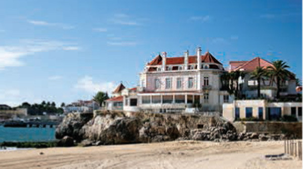 Palacete virado para o mar, em Cascais