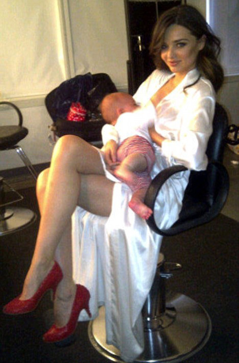 Miranda Kerr com o filho, Flynn
