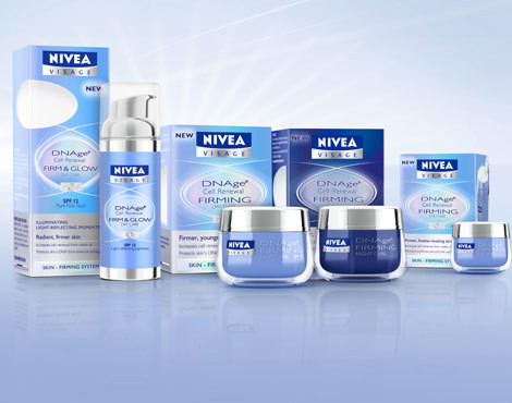 A linha DNAge Cell Renewal da Nivea