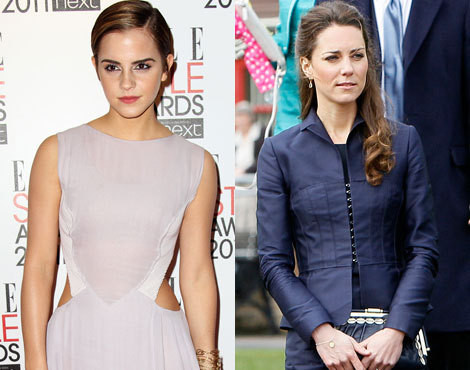 Emma Watson e Kate Middleton