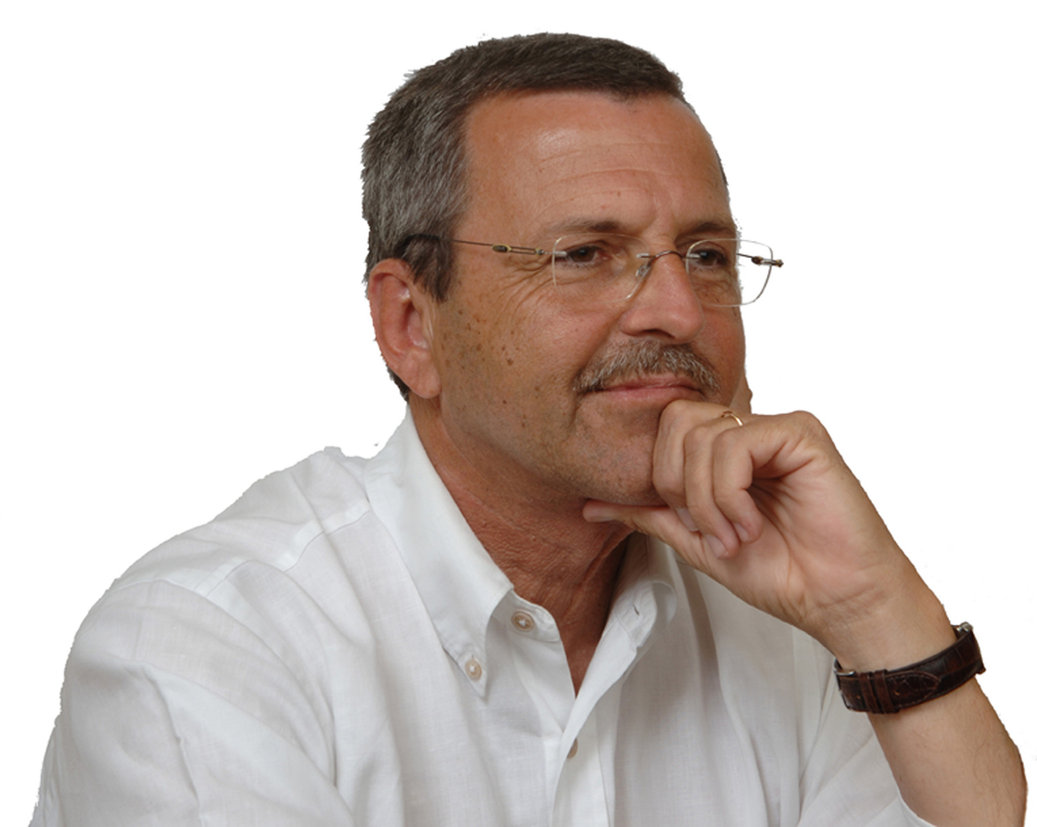 O escritor Augusto Carlos