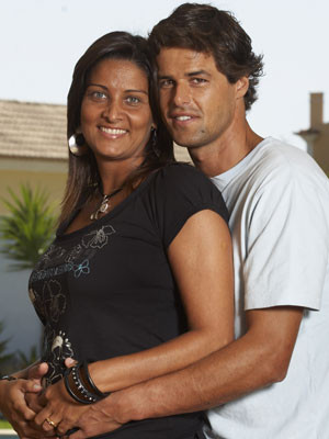 Karen e Filipe Gaidão já são pais de um rapaz