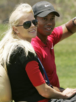 Tiger Woods foi pai de um menino