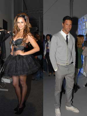 Rita Pereira e Angélico evitam cruzar-se no Portugal Fashion