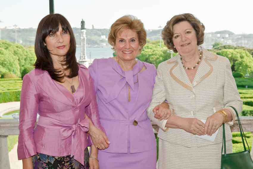 Marta Amado, Maria Cavaco Silva e Maria da Conceição Côrte-Real